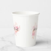 Gobelets En Papier La vie est trop courte pour attendre (Droite)