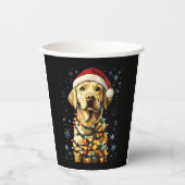 Gobelets En Papier Labrador Retriever Dogs Tree Christmas Sweater Xma (Recto)