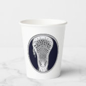 Gobelets En Papier Lacrosse (Verso)