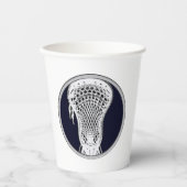 Gobelets En Papier Lacrosse (Recto)