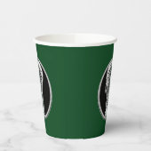 Gobelets En Papier Lacrosse Sports Green (Gauche)