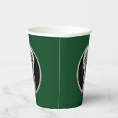 Gobelets En Papier Lacrosse Sports Green (Droite)