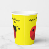 Gobelets En Papier Lady Bug fête d'anniversaire (Droite)