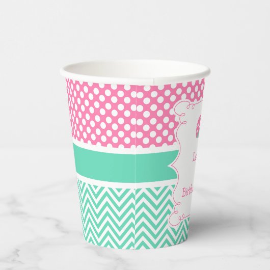 Gobelets En Papier Ladybug Ladybird Birthday Party (Droite)