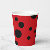 Gobelets En Papier Ladybug Spots Party (Droite)