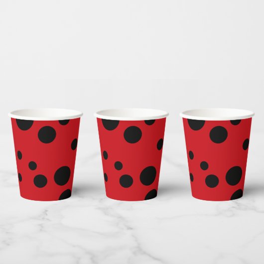 Gobelets En Papier Ladybug Spots Party (Multi)