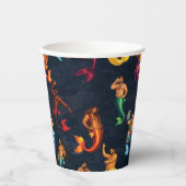 Gobelets En Papier Lagune Merbear (Recto)