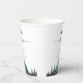 Gobelets En Papier Laisser L'Aventure Commencer Le Baby shower Des Pi (Droite)