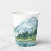 Gobelets En Papier Laisser L'Aventure Commencer Les Tasses De Papier  (Verso)