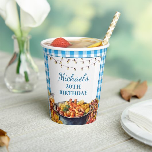 Gobelets En Papier Laissez Les Bons Temps Faire Bouillir Les Fruits D (Insitu)