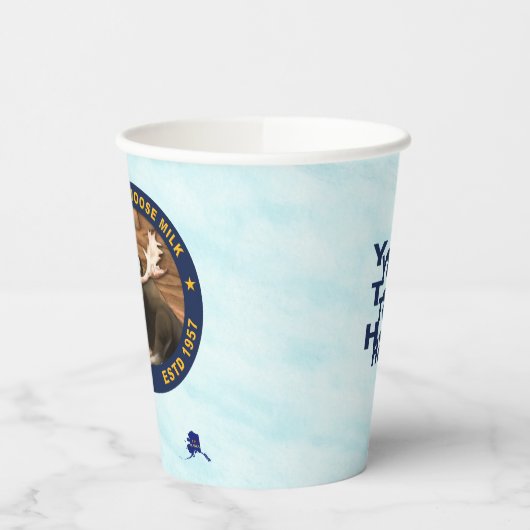 Gobelets En Papier Lait d'orignal Matanuska (Gauche)