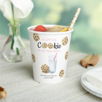 Lait et biscuits Baby shower fille