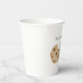 Gobelets En Papier Lait et biscuits Premier anniversaire (Droite)