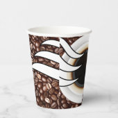 Gobelets En Papier L'amour du café (Droite)