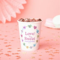 L'amour est doux Saint-Valentin Bonbons Réception