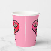 Gobelets En Papier L'amour est en fleur (Droite)