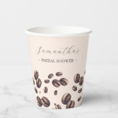 Gobelets En Papier L'Amour Est En Train De Brûler Des Tasses À Café D (Recto)