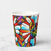 Gobelets En Papier L'amour est l'amour (Verso)