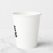 Gobelets En Papier L'amour gagne (Verso)