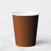 Gobelets En Papier L'amour se prépare Fête de mariage Terracotta & No (Verso)