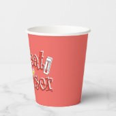 Gobelets En Papier L'ANNÉE SANS SANTA CLAUS™ | Chaleur (Verso)