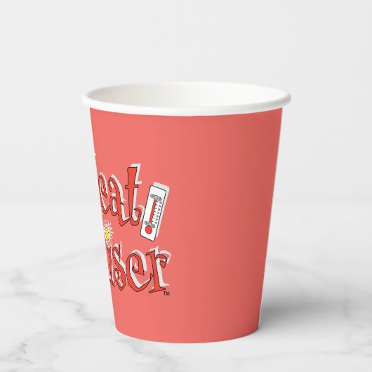 Gobelets En Papier L'ANNÉE SANS SANTA CLAUS™ | Chaleur (Verso)