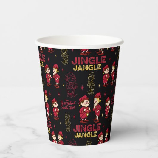 Gobelets En Papier L'ANNÉE SANS SANTA CLAUS™ | Motif Elf (Verso)