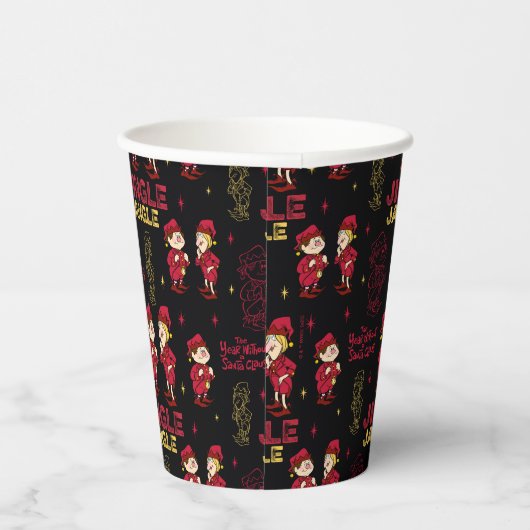 Gobelets En Papier L'ANNÉE SANS SANTA CLAUS™ | Motif Elf (Droite)