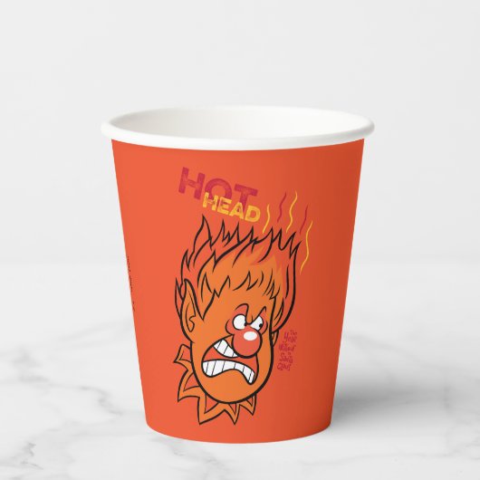 Gobelets En Papier L'ANNÉE SANS SANTA CLAUS™ | Tête chaude (Recto)