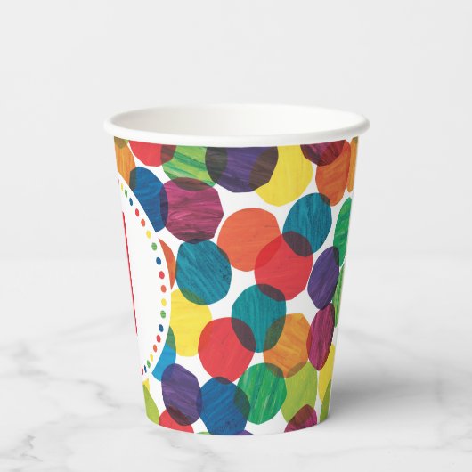 Gobelets En Papier L'Anniversaire De La Caterpillar Très Affamé (Verso)