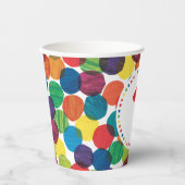 Gobelets En Papier L'Anniversaire De La Caterpillar Très Affamé (Recto)