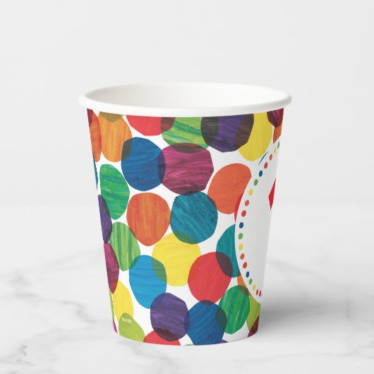 Gobelets En Papier L'Anniversaire De La Caterpillar Très Affamé (Recto)