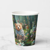 Gobelets En Papier Lapin de miel et ours de boo (Verso)