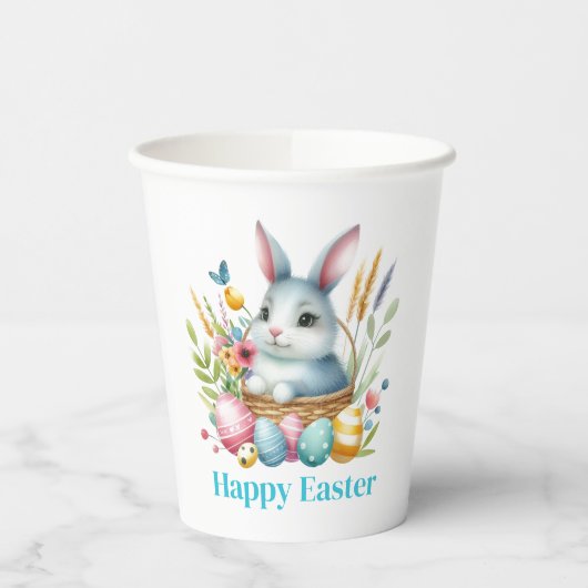 Gobelets En Papier Lapin de Pâques (Gauche)