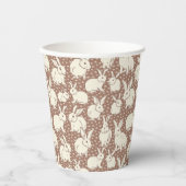 Gobelets En Papier Lapin Moulin Moulin Bonanza - Mocha Mousse. (Recto)