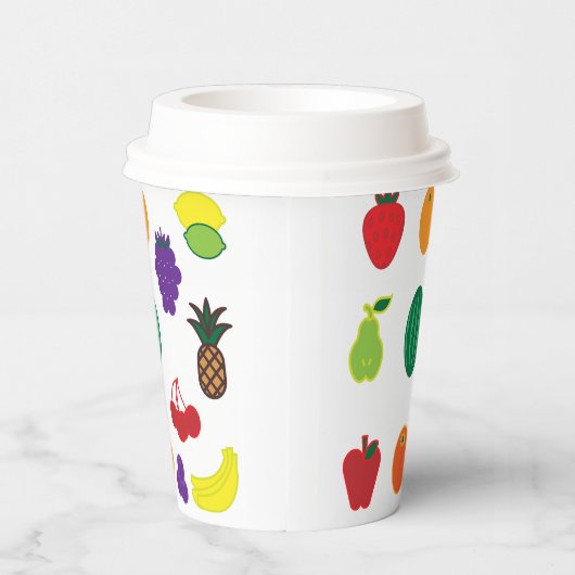 Gobelets En Papier L'art des fruits (Droite)