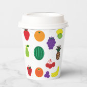 Gobelets En Papier L'art des fruits (Recto)