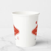 Gobelets En Papier Las Vegas Casino Destination Mariage Rouge Blanc (Droite)