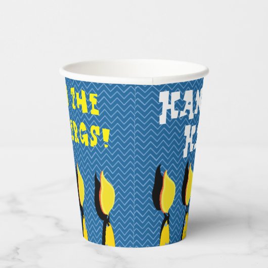 Gobelets En Papier Lattes à frire Hanoukka 8 oz. (Droite)