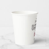 Gobelets En Papier L'authentique super papa (Droite)