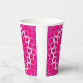 Gobelets En Papier Lavendar rose blanc (Droite)