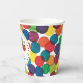 Gobelets En Papier Le Baby shower Caterpillar Très Affamé (Verso)