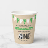 Gobelets En Papier Le Big One | Football 1er anniversaire (Verso)