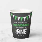 Gobelets En Papier Le Big One | Football 1er anniversaire (Verso)