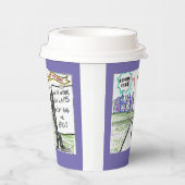 Gobelets En Papier Le BTS officiel sur la route (Droite)