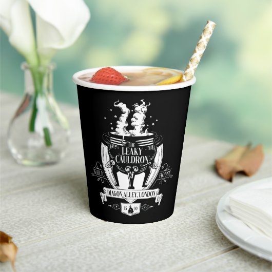 Gobelets En Papier LE CAULDRON™ Shop Graphic LEAKY (Insitu)