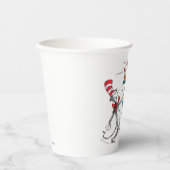 Gobelets En Papier Le chat dans le Casquette | Anniversaire du Dr Seu (Recto)