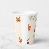 Gobelets En Papier Le Citrouille d'automne brasse Café Douche tasse d (Droite)