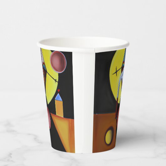 Gobelets En Papier Le docteur de la peste - Peinture à l'huile (Droite)