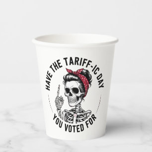 Gobelets En Papier Le jour du Tarrafic, vous avez voté pour l'anti-Tr